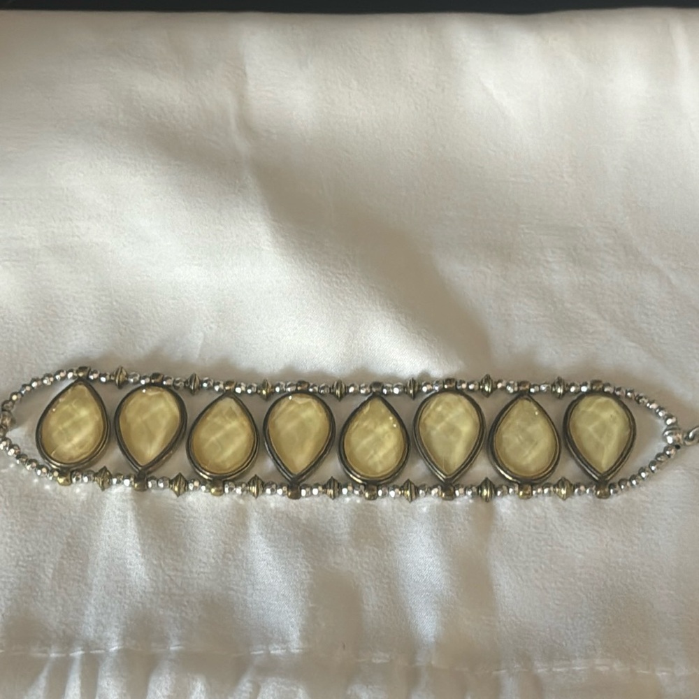 Lucky brand mother of pearl bracelet
